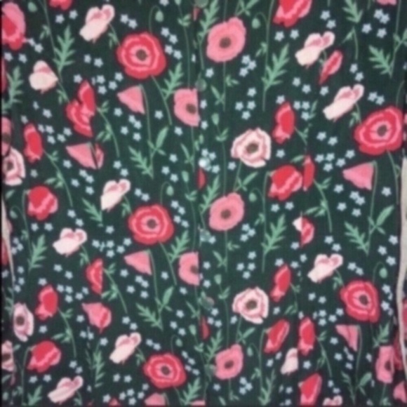 Matilda Jane Green Floral Blouse - Picture 4 of 4